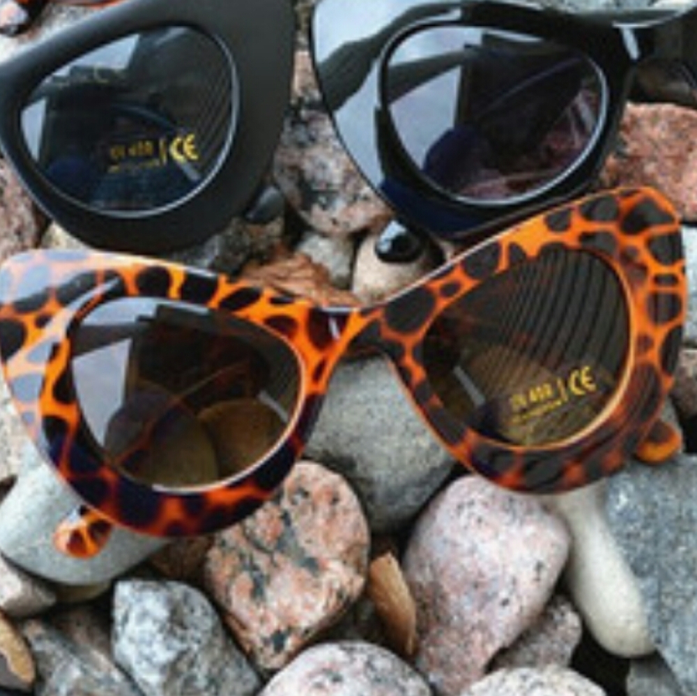 Animal Print Cateye Frames